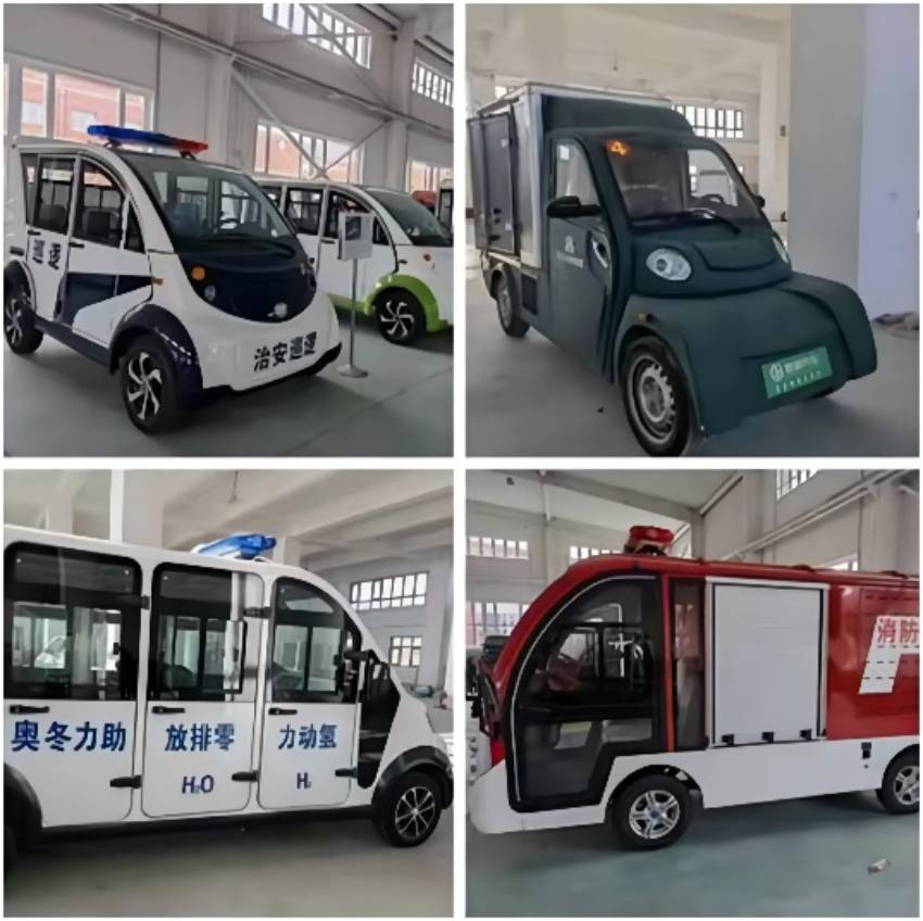 勤務車輛。中材科技（成都）有限公司供圖