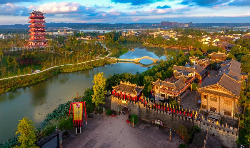 遂寧以文鑄魂，巴蜀文化旅游走廊上筑起“養心文旅名城”。遂寧市委宣傳部供圖