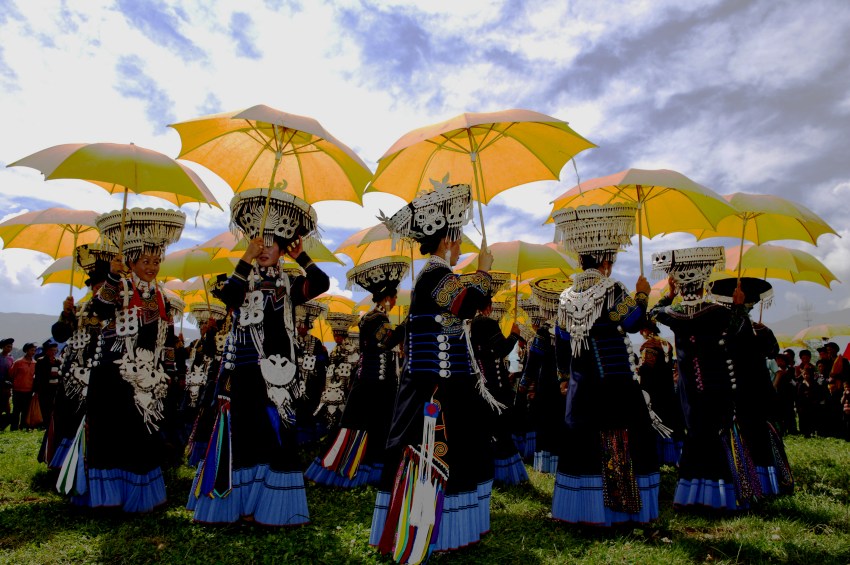 往屆涼山州火把節(jié)活動現(xiàn)場。涼山州委宣傳部供圖