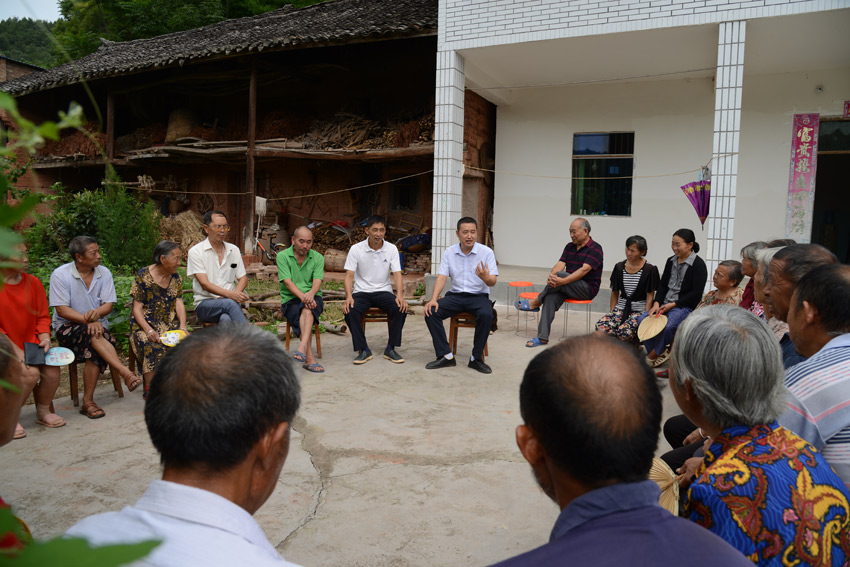 繼光鎮(zhèn)旗山村壩壩會(huì)。繼光鎮(zhèn)人民政府供圖