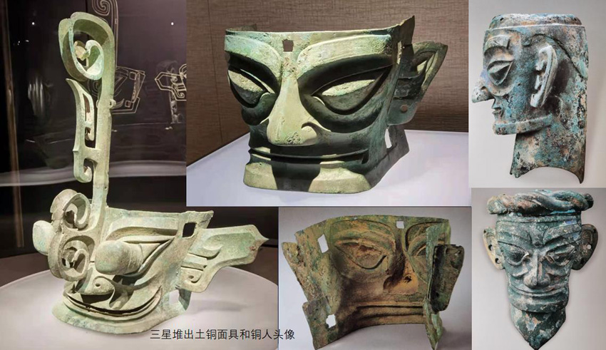 三星堆出土文物。王巍供圖