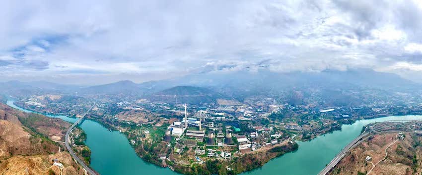 格里坪省級特色產業園區全景。范星星供圖