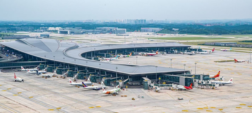 成都天府國際機場。東部新區供圖