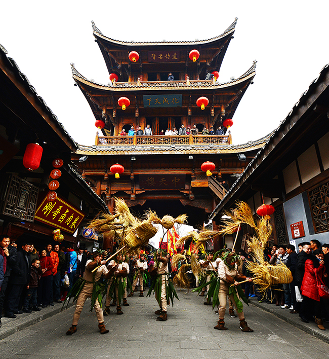 資料圖：舞草龍。張曉東攝